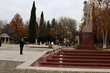 Samux rayonunda Ulu öndərin əziz xatirəsi böyük ehtiramla yad edilib