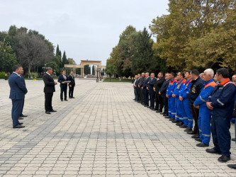 Samux rayonunda Energetiklərin Peşə Bayramı Günü qeyd edilib