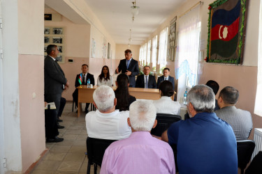 Samux rayonunun Tatlı kənd sakinləri ilə növbəti səyyar görüş keçirilib.