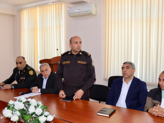 Samuxda “İxrac Neft və Qaz Boru Kəmərlərinin Təhlükəsizliyi üzrə Komissiya”nın növbəti iclası keçirilib.