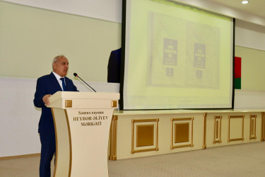 Samux rayonunda “Qərbi Azərbaycan İrsi” kitabının I cildinin təqdimatı keçirilib