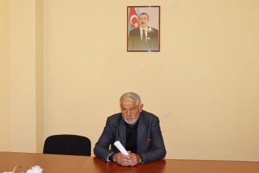 İcra Hakimiyyətində sakinlərin fərdi olaraq müraciət və təklifləri  dinlənilib.