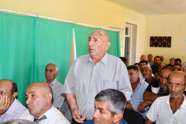 Samux rayonunun Yenikənd kənd sakinləri ilə  növbəti səyyar görüş keçirilib.