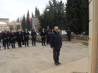 Samux rayonunda Xocalı soyqırımı qurbanlarının xatirəsi yad edildi.