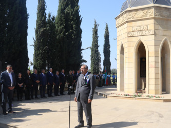 Samux rayonunda “27 sentyabr - Anım Günü” ilə bağlı Samux Şəhidlər Kompleksi önündə tədbir keçirildi.