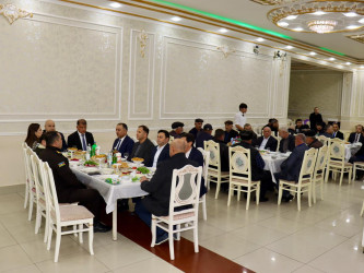 Samuxda Ramazan ayı münasibəti ilə dəfə iftar süfrəsi açılıb