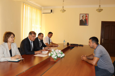 Novbəti dəfə müraciət edən sakinlərin fərdi müraciət və təklifləri dinlənilib