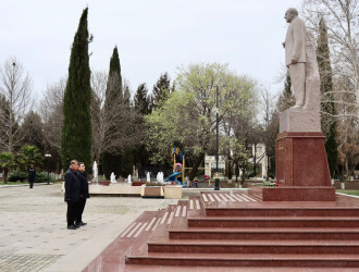 Samuxda Dövlət Təhlükəsizliyi Xidməti əməkdaşlarının peşə bayramı qeyd olunub.