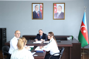 Samux rayonunda Baş prokuror vətəndaşları qəbul edib