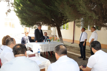 Samuxda Alabaşlı qəsəbə sakinləri ilə səyyar görüş keçirilib.