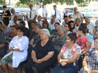 Samuxda Bağbanlar kənd sakinləri ilə növbəti səyyar görüş keçirildi.