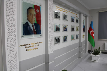 Heydər Əliyev Fondu tərəfindən Samux rayonunun Alıuşağı kəndində yeni inşa olunan tam orta məktəb binası istifadəyə verilib.