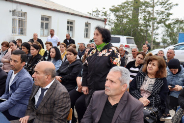 Samux rayon Alıuşağı kənd sakinləri ilə səyyar görüş keçirilib.