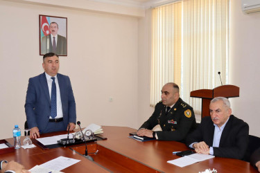 Samuxda “İxrac Neft və Qaz Boru Kəmərlərinin Təhlükəsizliyi üzrə Komissiya”nın növbəti iclası keçirilib.