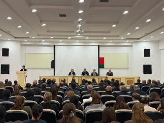 Samux rayonunda Prezident İlham Əliyevin Yeni Azərbaycan Partiyasının VIII Qurultayındakı nitqindən irəli gələn vəzifələrə dair müşavirə keçirilib