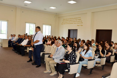 Samux rayonunun Sərkar kənd sakinləri ilə səyyar görüş keçirilib.