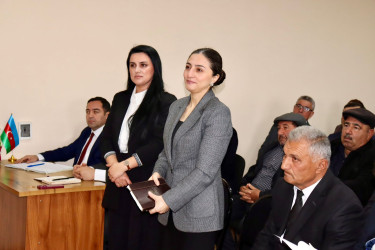 Samuxda Seyidlər kənd sakinləri ilə səyyar görüş keçirilib