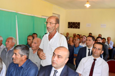 Samux rayonunun Yenikənd kənd sakinləri ilə  növbəti səyyar görüş keçirilib.