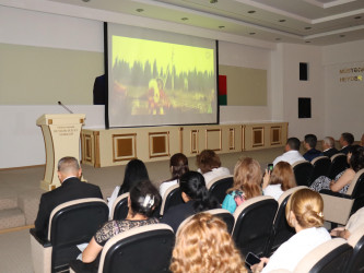 Samux rayonunda “Qərbi Azərbaycan İrsi” kitabının I cildinin təqdimatı keçirilib