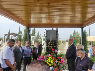 Vətən müharibəsi şəhidi Ərəbov Orxan Ramiz oğlunun əziz xatirəsi şəhadətinin il dönümündə böyük ehtiramla yad edildi.