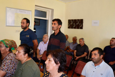 Samux rayonunun Yenikənd kənd sakinləri ilə  növbəti səyyar görüş keçirilib.