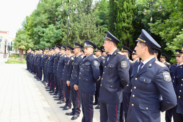 Samux rayonunda Azərbaycan polisinin yaranmasının 107-ci ildönümü münasibəti ilə tədbir keçirilib.