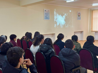 Samuxda “Radikal ideologiyalara qarşı dini-mənəvi immunitetin gücləndirilməsi” ,“Gənclər arasında ailənin və nikahın əhəmiyyəti” və “Zərərli vərdişlərdən uzaq duraq“ mövzularında tədbir keçirilib.