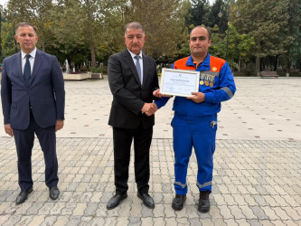 Samux rayonunda Energetiklərin Peşə Bayramı Günü qeyd edilib