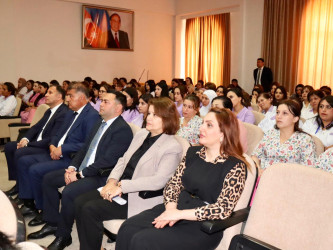 Samux rayonunda “Akademik Zərifə Əliyevanın anadan olmasının 103 illiyi”nə həsr olunmuş elmi-praktik konfrans keçirilib.