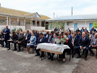 Samux rayonunun Hacıalılı kənd sakinləri ilə səyyar görüş keçirilib.