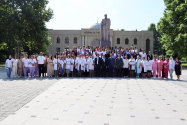 Samux rayonunda “17 İyun - Səhiyyə İşçilərinin Peşə Bayramı Günü” münasibətilə tədbir keçirilib