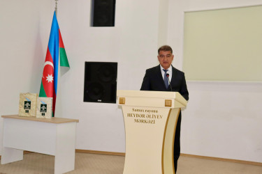 Samux rayonunda “Qərbi Azərbaycan İrsi” kitabının I cildinin təqdimatı keçirilib