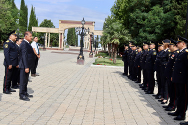 Samux rayonunda Azərbaycan polisinin yaranmasının 107-ci ildönümü münasibəti ilə tədbir keçirilib.