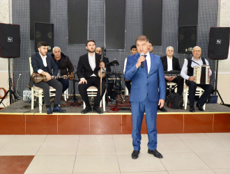 Samuxda Novruz bayramı münasibətilə tədbir keçirilib.