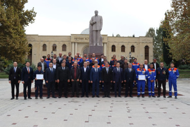 Samux rayonunda Energetiklərin Peşə Bayramı Günü qeyd edilib