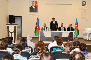 Samux rayonunun Sərkar kənd sakinləri ilə səyyar görüş keçirilib.