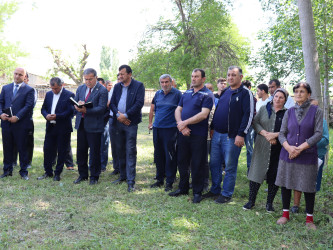 Samux rayonunda Burunqovaq kənd sakinləri ilə səyyar görüş keçirilib.