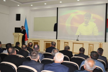 Samuxda “Zəfərimizin ilk qığılcımı Aprel döyüşləri” adlı tədbir keçirilib.