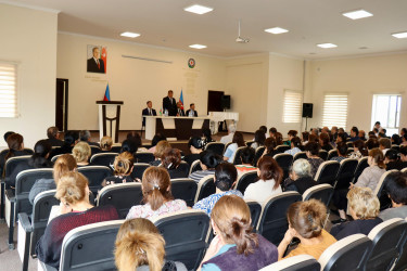 Samux rayonunun Sərkar kənd sakinləri ilə səyyar görüş keçirilib.