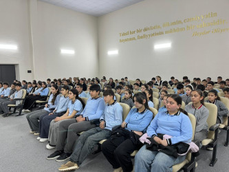 Samuxda “Narkomaniya ilə mübarizə” və “Erkən nikah və bunun təhsil həyatına təsiri” mövzusunda tədbir keçirilib.