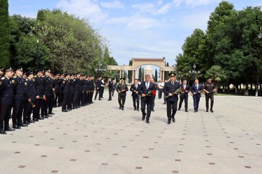 Samux rayonunda Azərbaycan polisinin yaranmasının 107-ci ildönümü münasibəti ilə tədbir keçirilib.