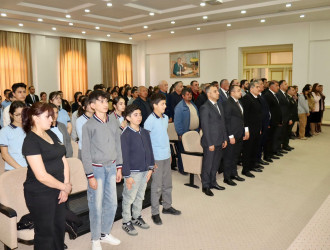 Samuxda “Zəfərimizin ilk qığılcımı Aprel döyüşləri” adlı tədbir keçirilib.