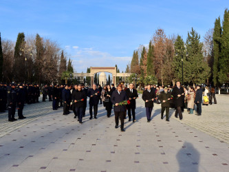 Samux rayonunda Ulu öndərin əziz və parlaq xatirəsi böyük ehtiramla yad edilib