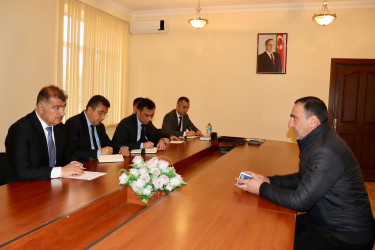 Samuxda sakinlərin növbəti fərdi qaydada müraciət və təklifləri dinlənilib.