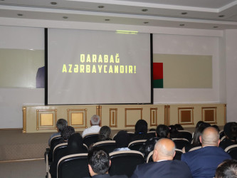 Samuxda “Dəmir yumruğun Əks-Sədası” adlı kitabın və eyni adlı filmin təqdimatına həsr olunmuş tədbir keçirilib.