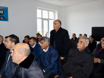 Poylu kənd sakinləri ilə səyyar görüş keçirilib.