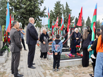 Vətən müharibəsi şəhidi Məmmədov Kərim Namil oğlunun əziz xatirəsi şəhadətinin il dönümündə böyük ehtiramla yad edilib.