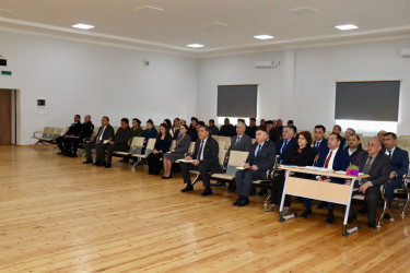 Samuxda Çobanabdallı kənd sakinləri ilə səyyar görüş keçirilib.