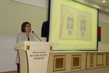 Samux rayonunda “Qərbi Azərbaycan İrsi” kitabının I cildinin təqdimatı keçirilib