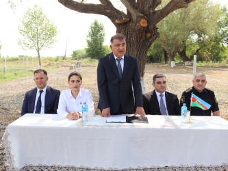 Samuxda Aşağı Ağasıbəyli kənd sakinləri ilə səyyar görüş keçirilib.